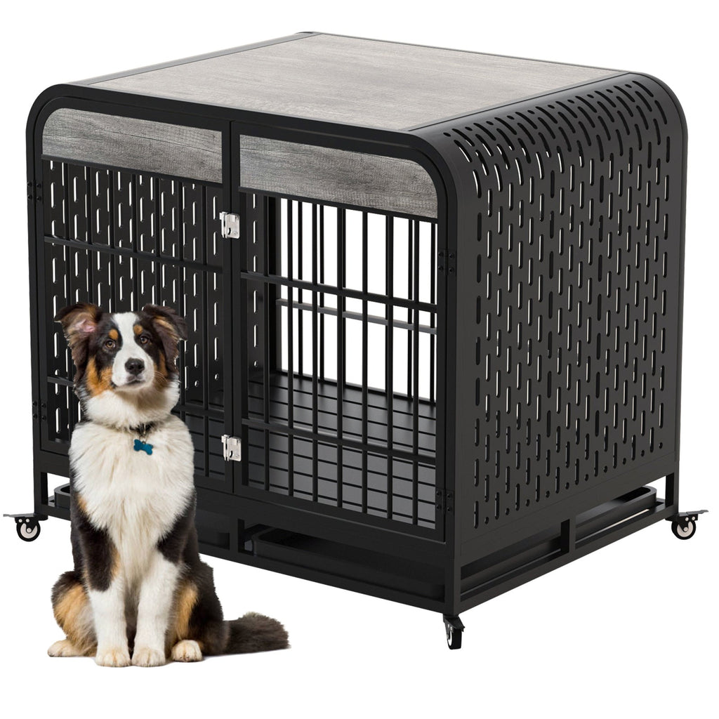 42-Inch Wood Dog Crate