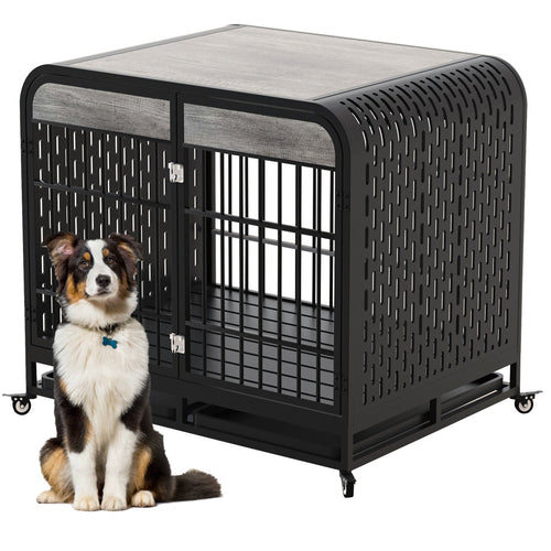 42-Inch Wood Dog Crate