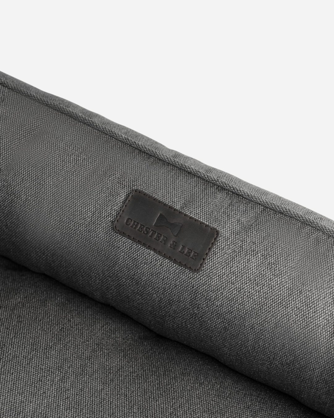 Chester & Lee | Cotton Sleeper Pet Bed in Gray