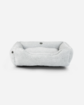 Chester & Lee | Furry Sleeper Pet Bed in Gray