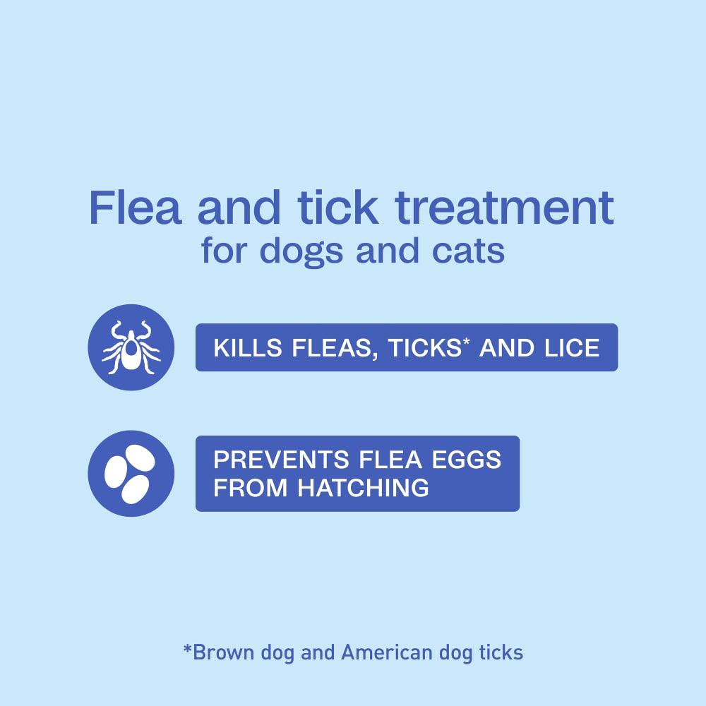 Adams Complete Indoor & Outdoor Flea Treatment System for Small Dogs 5–14 lbs