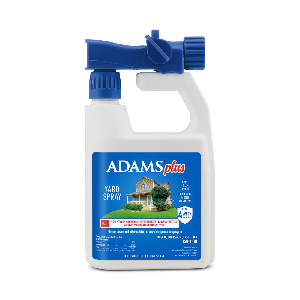 Adams Complete Indoor & Outdoor Flea Treatment System for Small Dogs 5–14 lbs