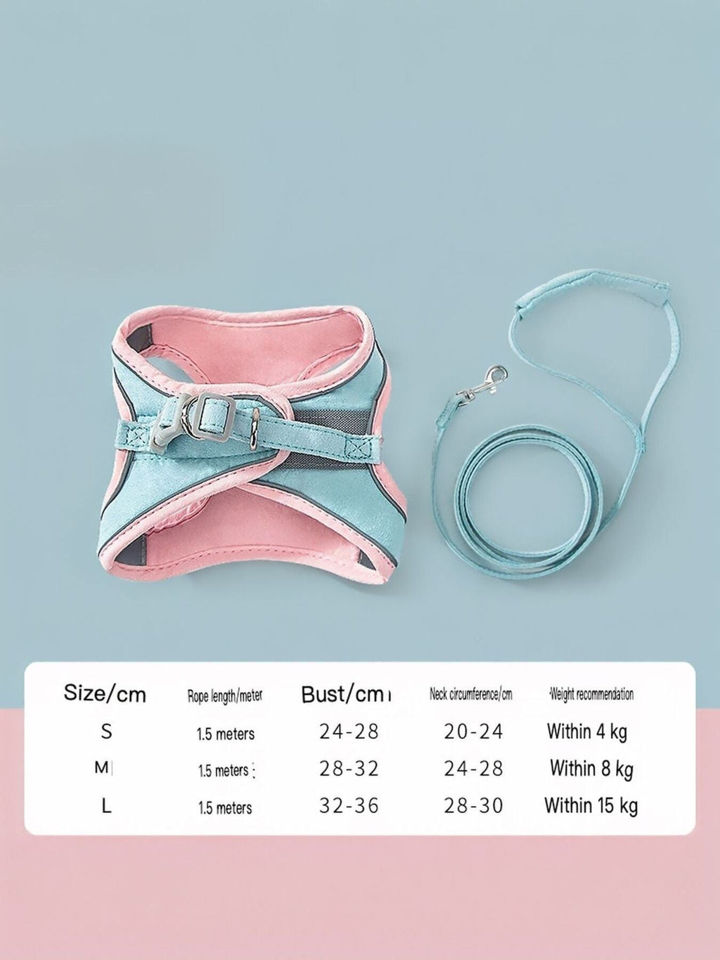 Escape-Proof Cat Harness and Leash Set