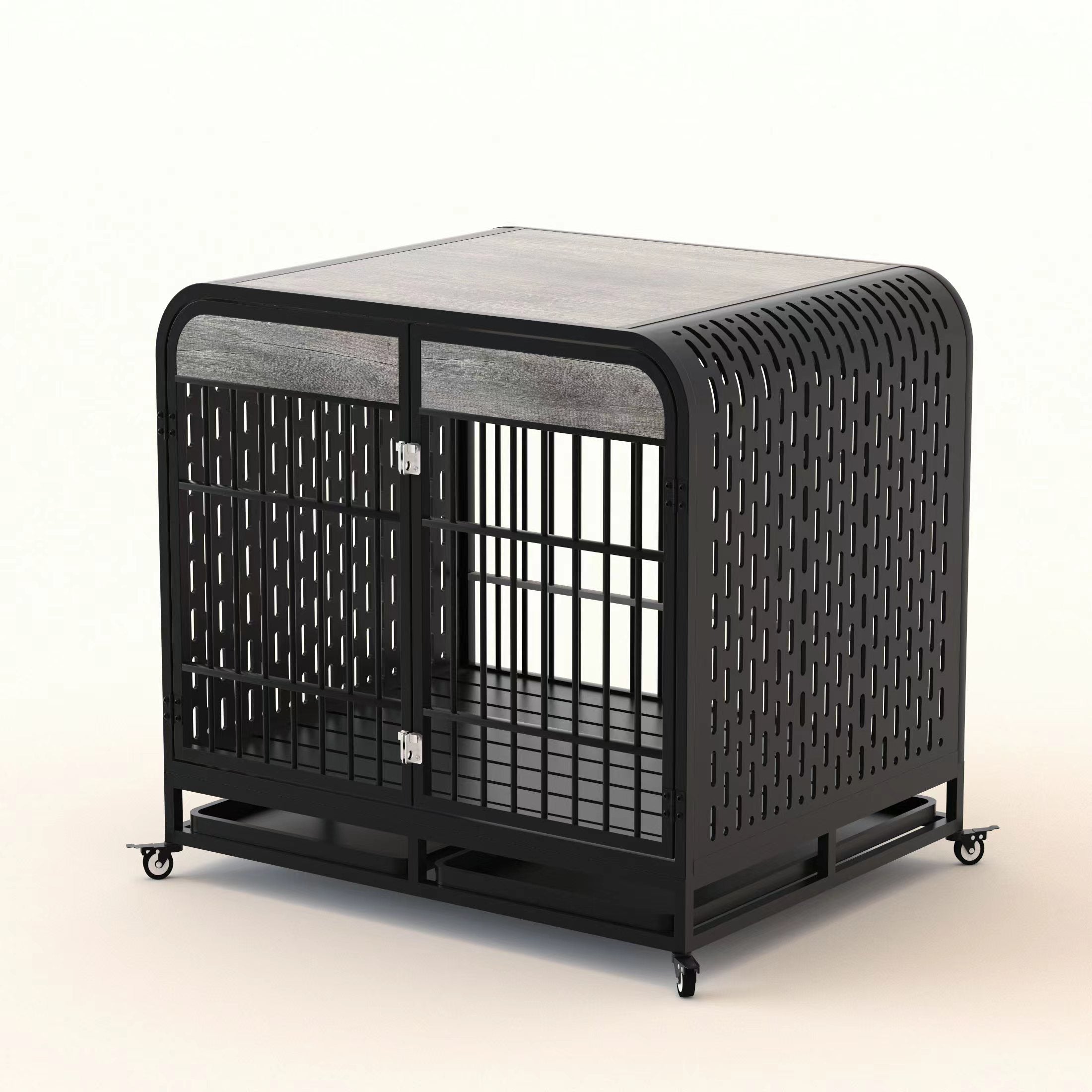 42-Inch Wood Dog Crate
