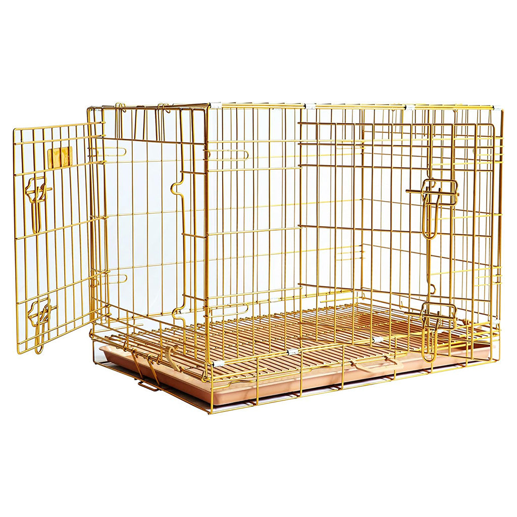 24-42" Collapsible Copper Gold crate