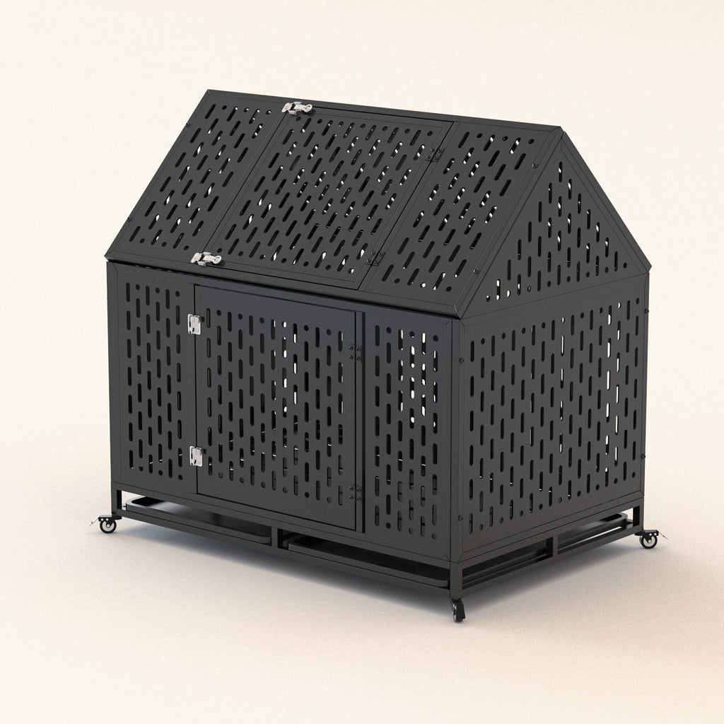 45-inch Dog Crate for Large Breeds
