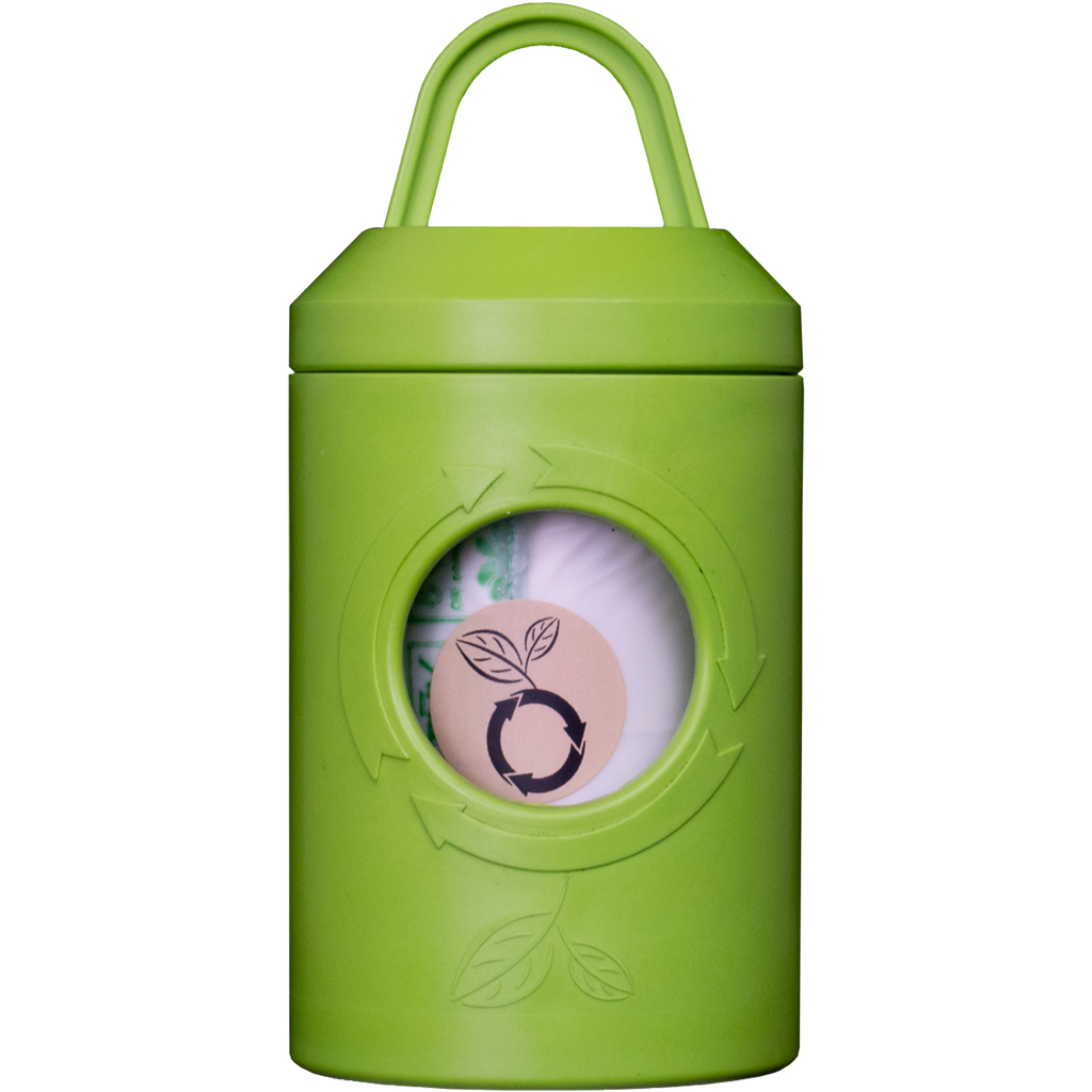 beyondGREEN Dog waste Bag Leash Dispenser – Clip-On Holder Fits Standard Rolls