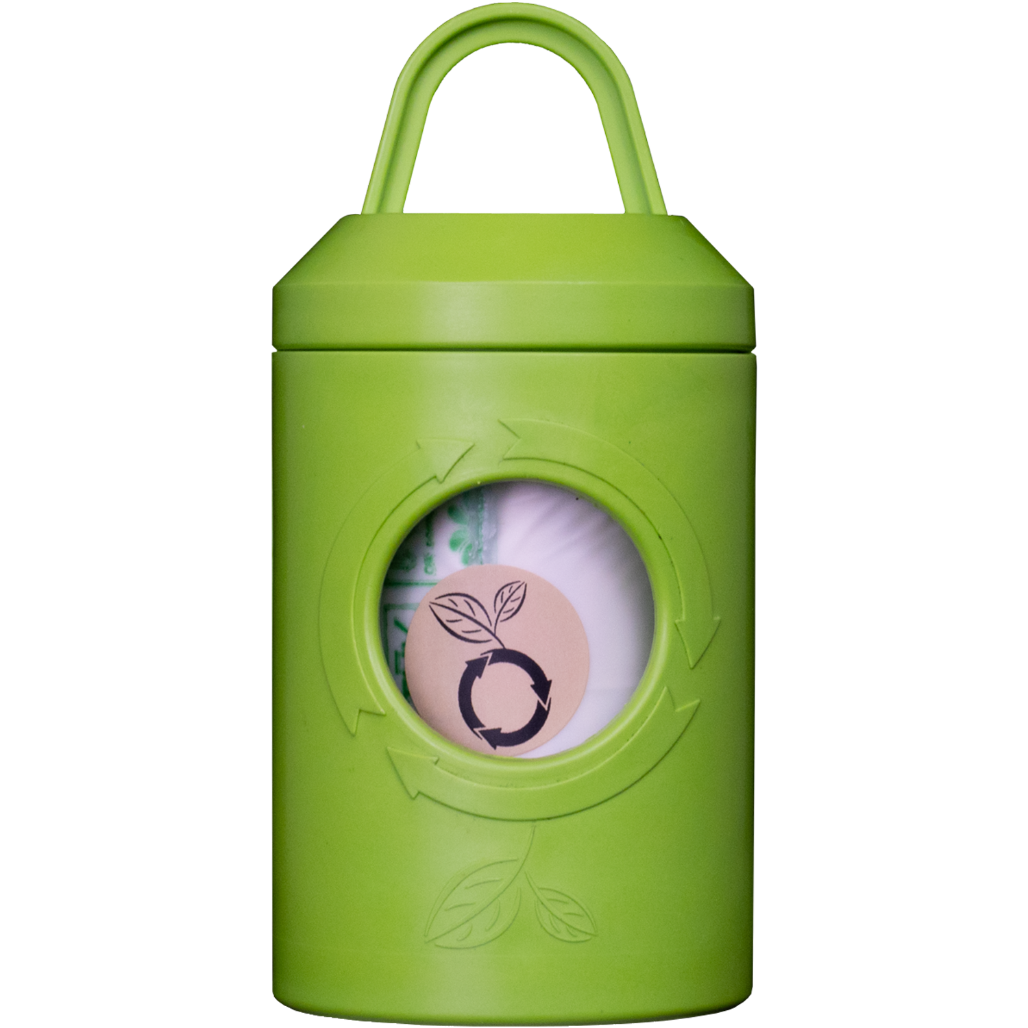 beyondGREEN Dog waste Bag Leash Dispenser – Clip-On Holder Fits Standard Rolls