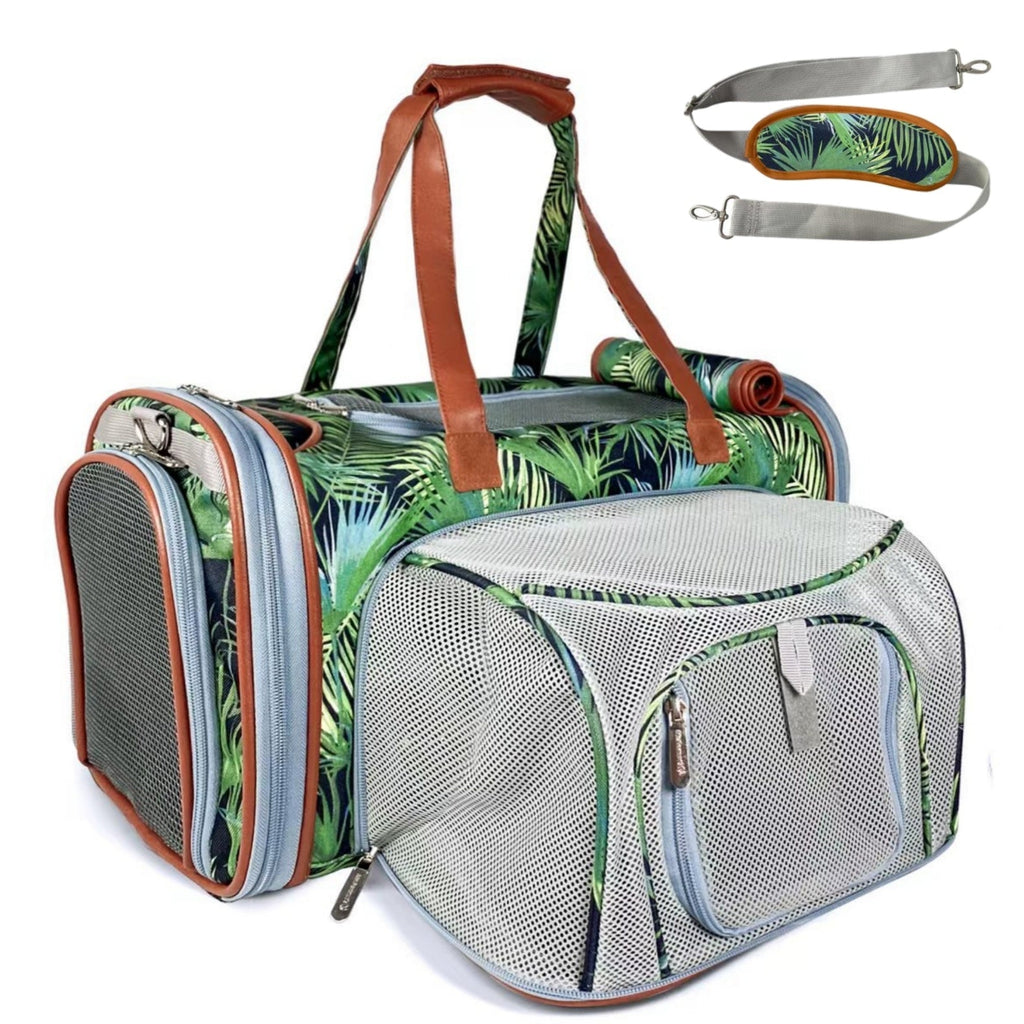 Mr. Peanut's Gold Series Standard Size Airline Compliant Expandable Pet Carrier