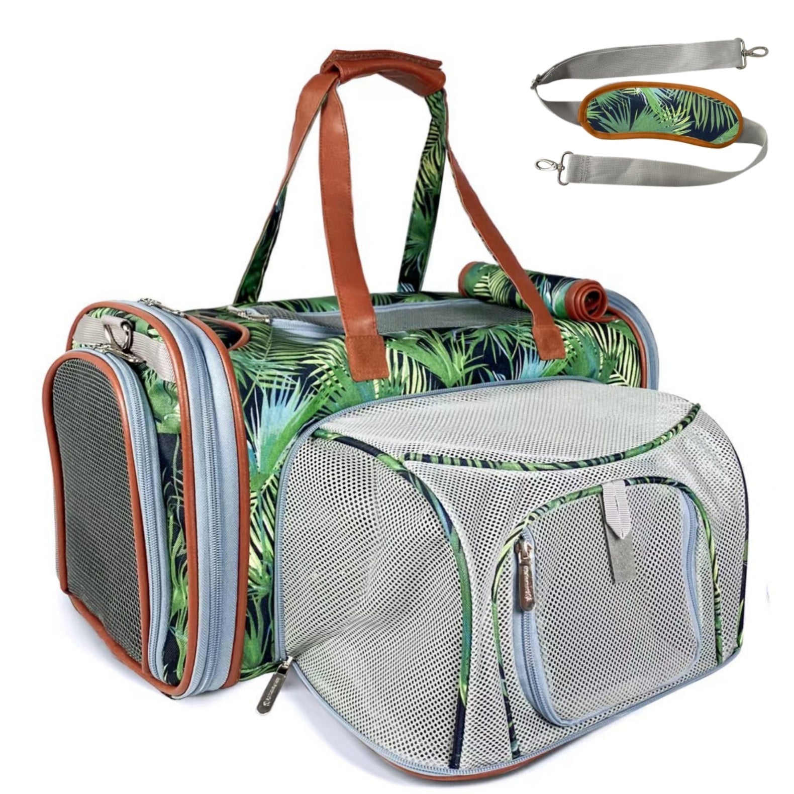 Mr. Peanut's Gold Series Standard Size Airline Compliant Expandable Pet Carrier