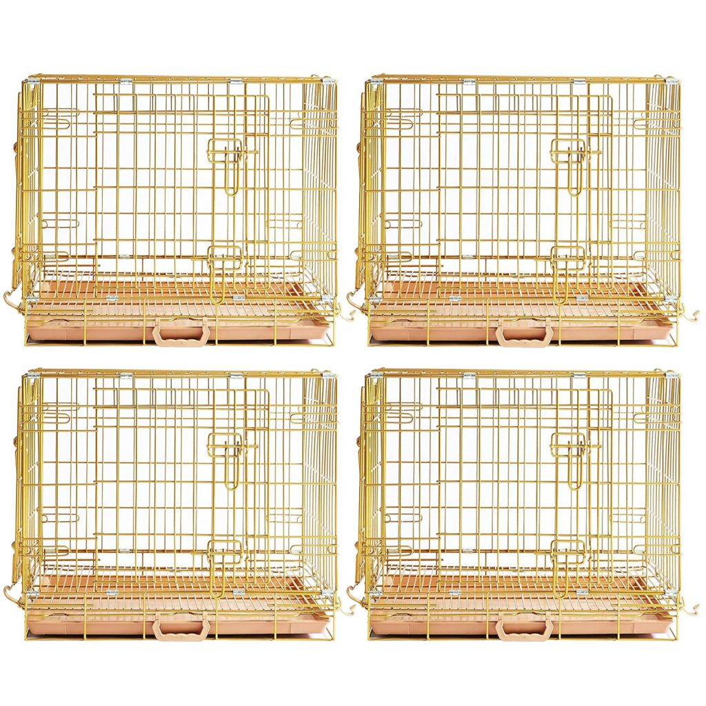 24-42" Collapsible Copper Gold crate