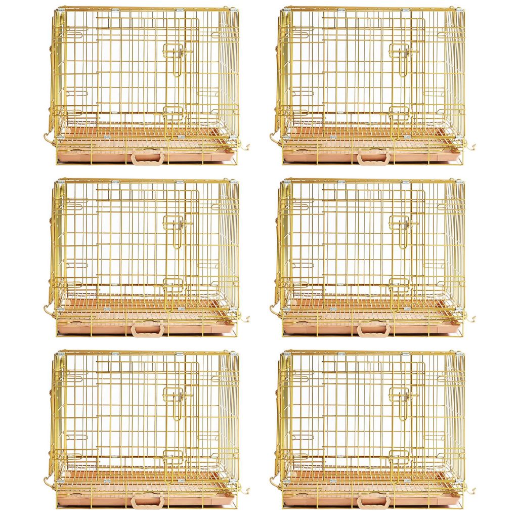 24-42" Collapsible Copper Gold crate