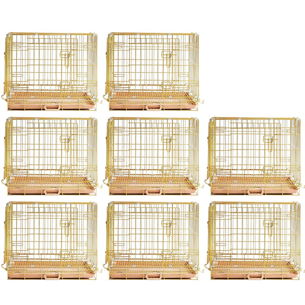 24-42" Collapsible Copper Gold crate