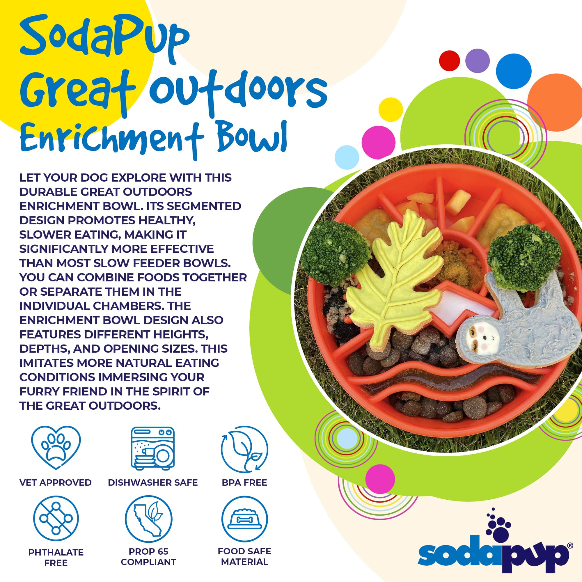 Great Outdoors eBowl - Slow Feeder Bowl | USA Made