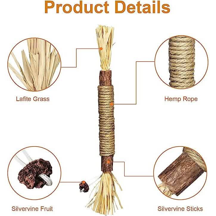 3-Pack: Silvervine Sticks Toys