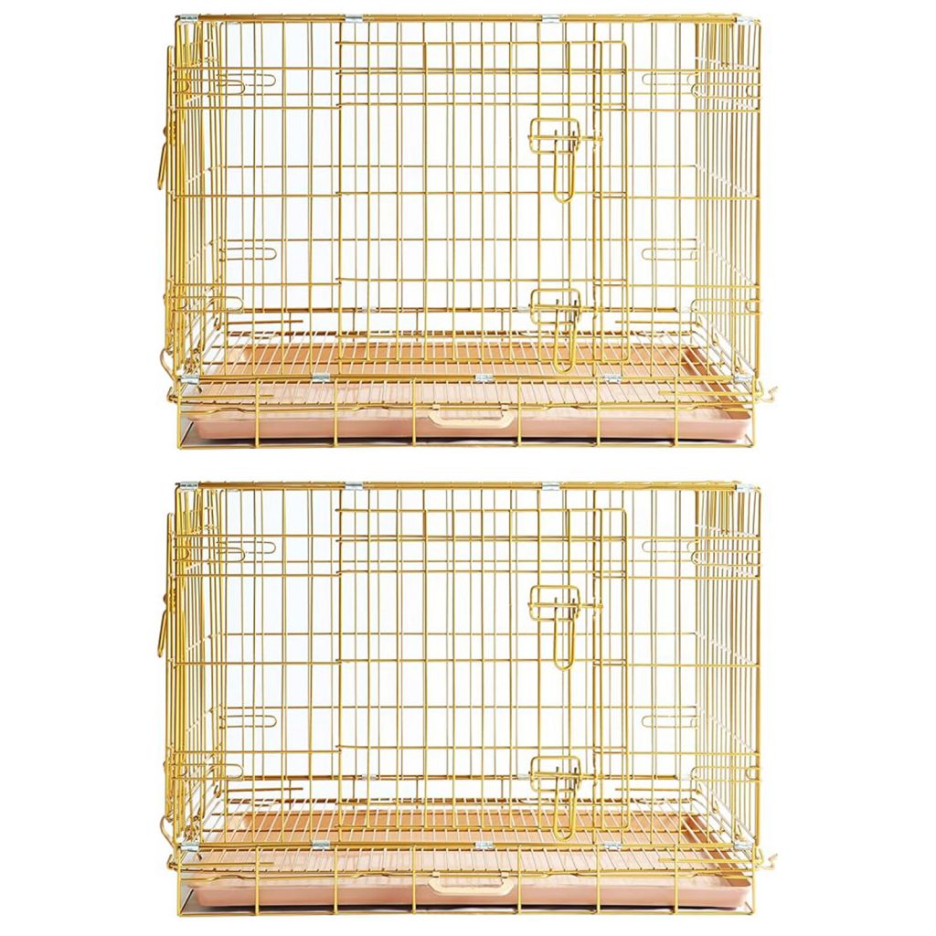 24-42" Collapsible Copper Gold crate