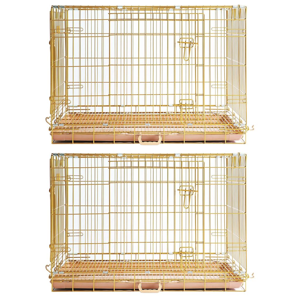 24-42" Collapsible Copper Gold crate