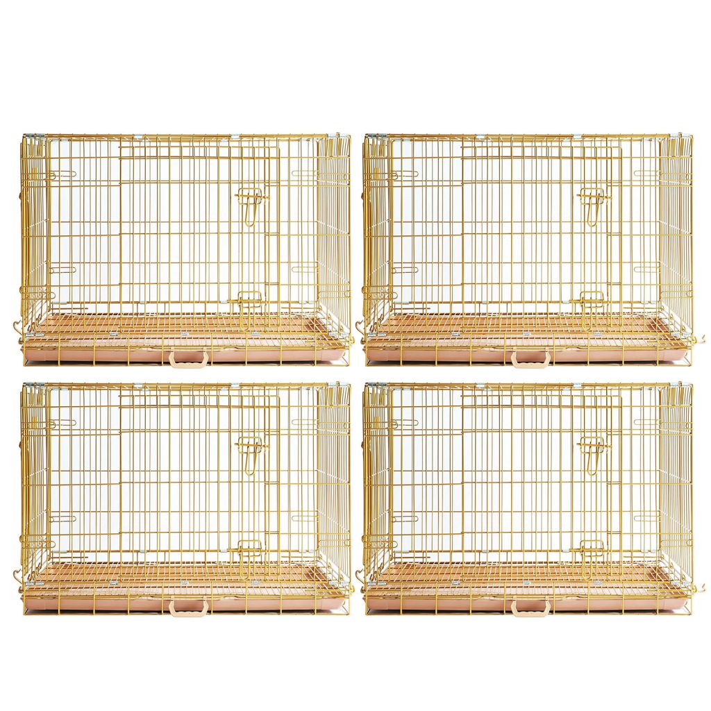 24-42" Collapsible Copper Gold crate