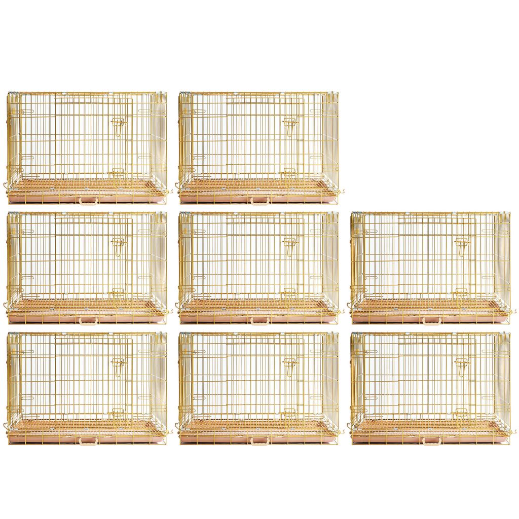 24-42" Collapsible Copper Gold crate