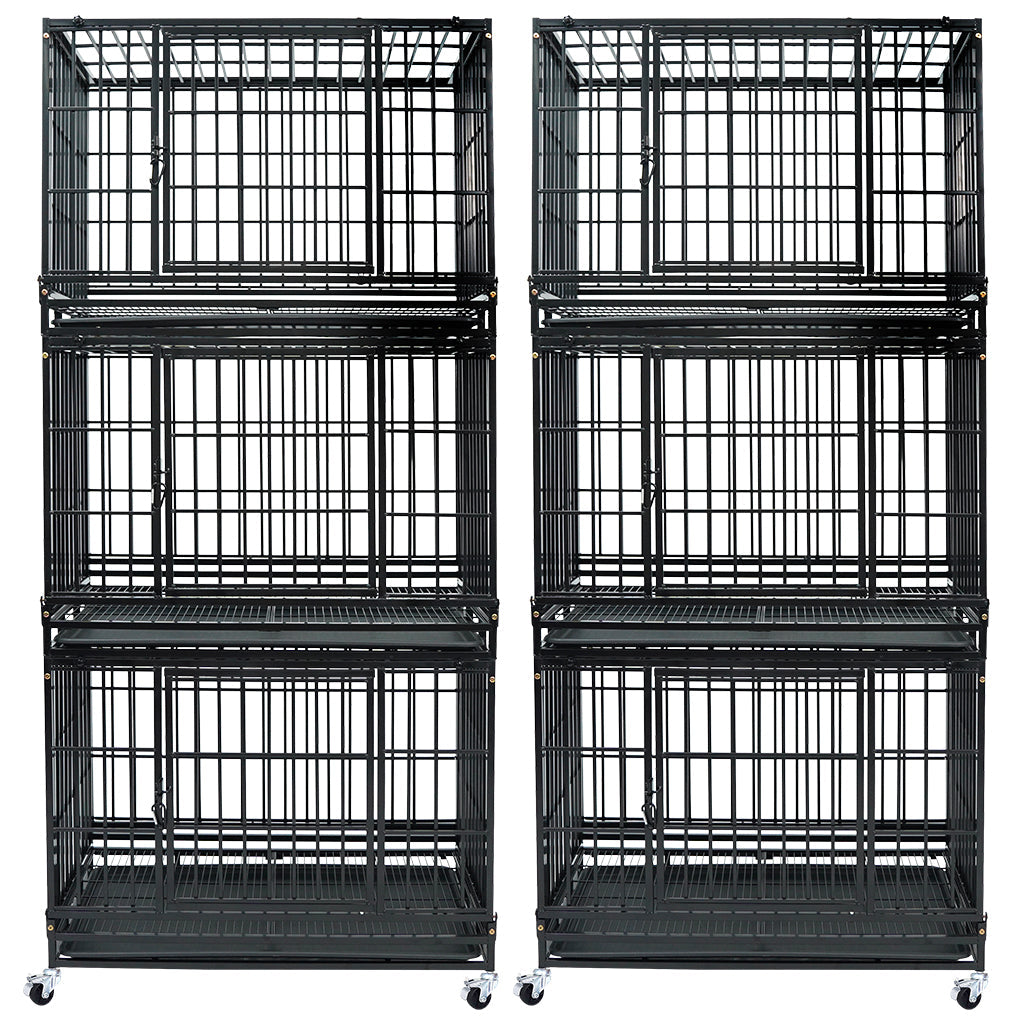 37" Stackable Heavy Duty Kennel