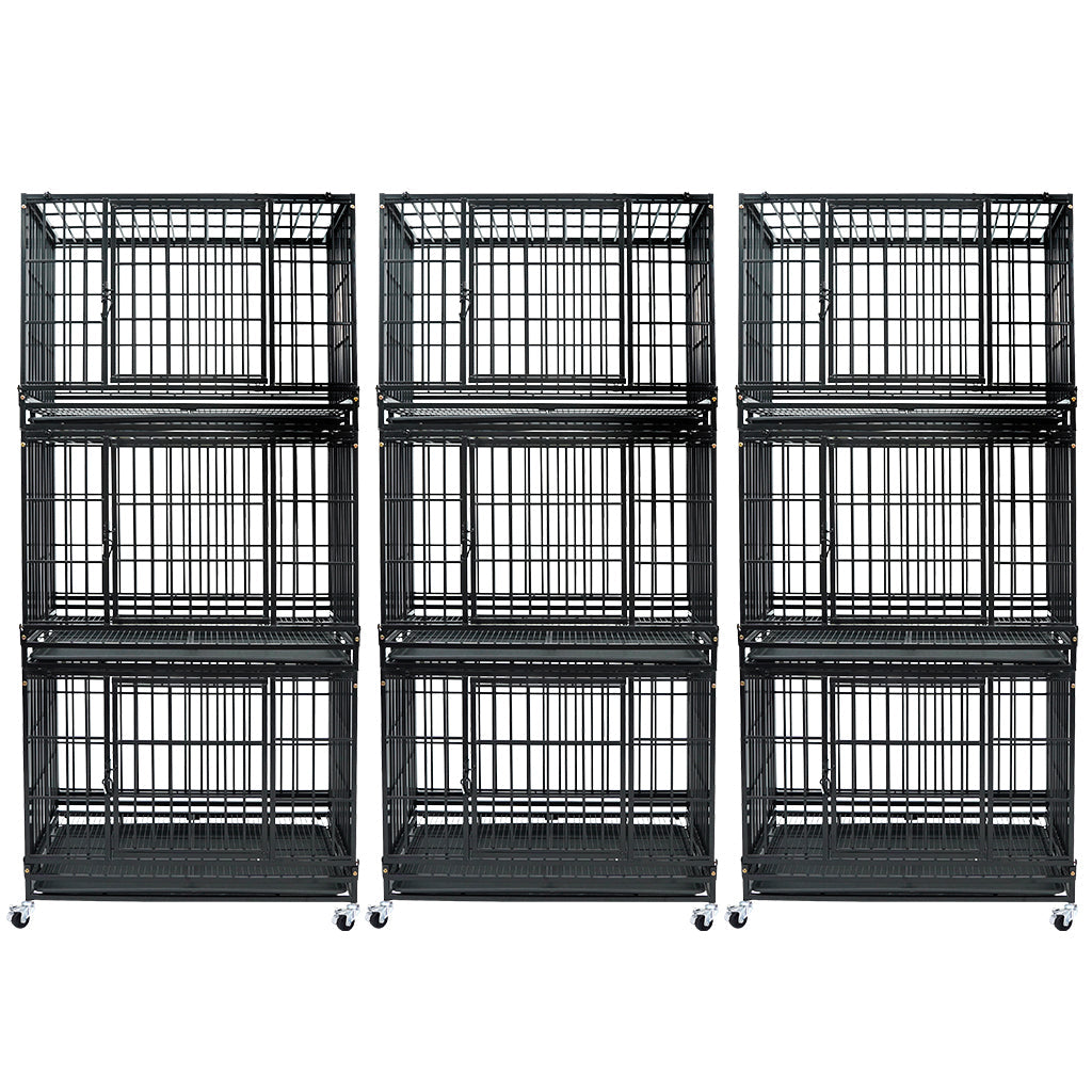 37" Stackable Heavy Duty Kennel