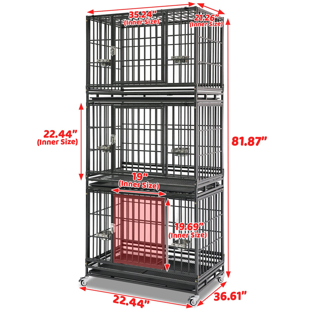 37" Stackable Heavy Duty Crate