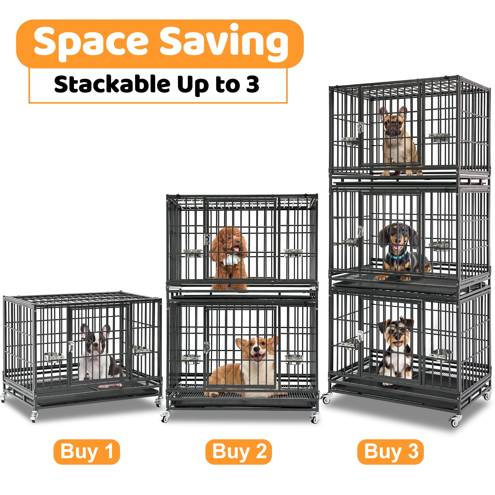 37" Stackable Heavy Duty Crate