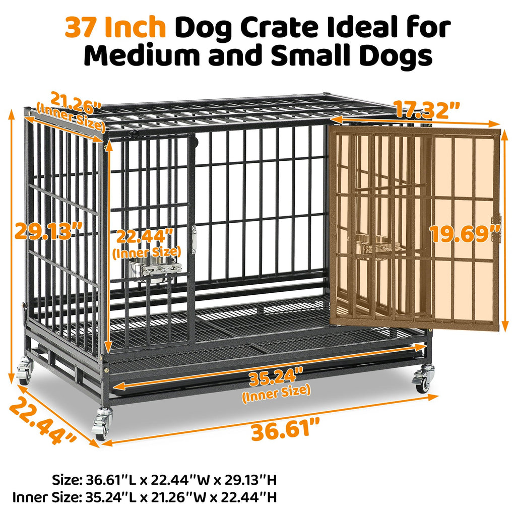 37" Stackable Heavy Duty Crate