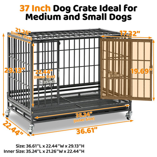 37" Stackable Heavy Duty Crate