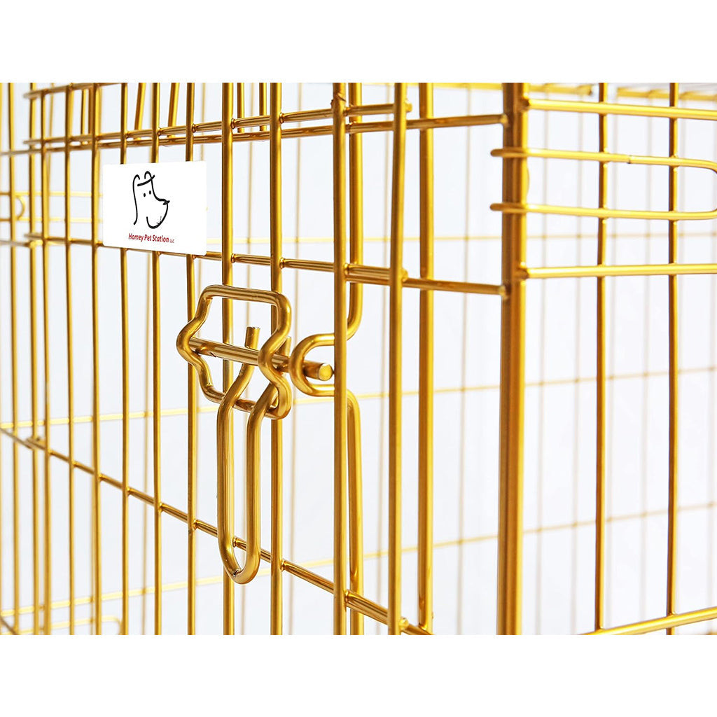 24-42" Collapsible Copper Gold crate