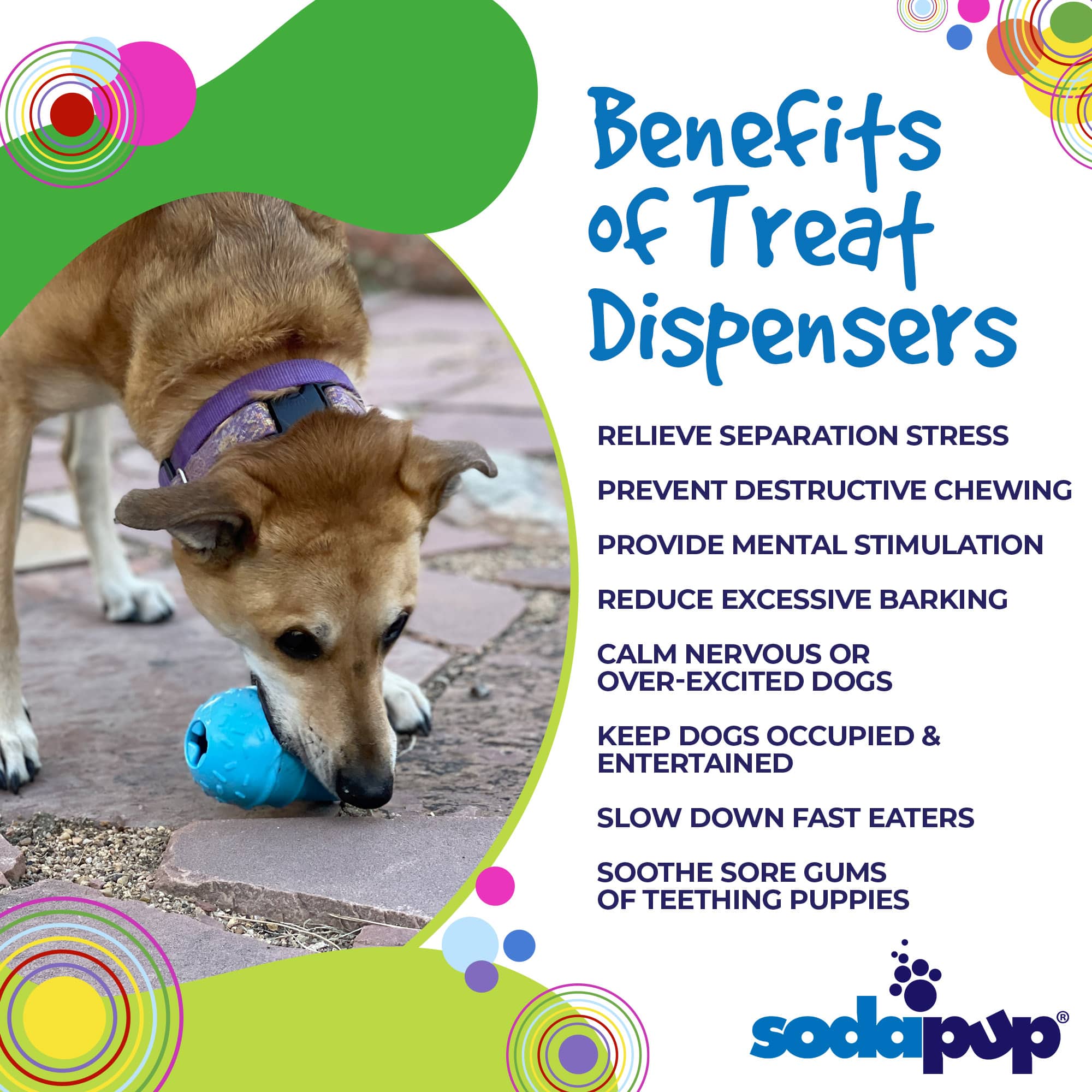 Ice Cream Cone Rubber Chew for Power Chewers | American made