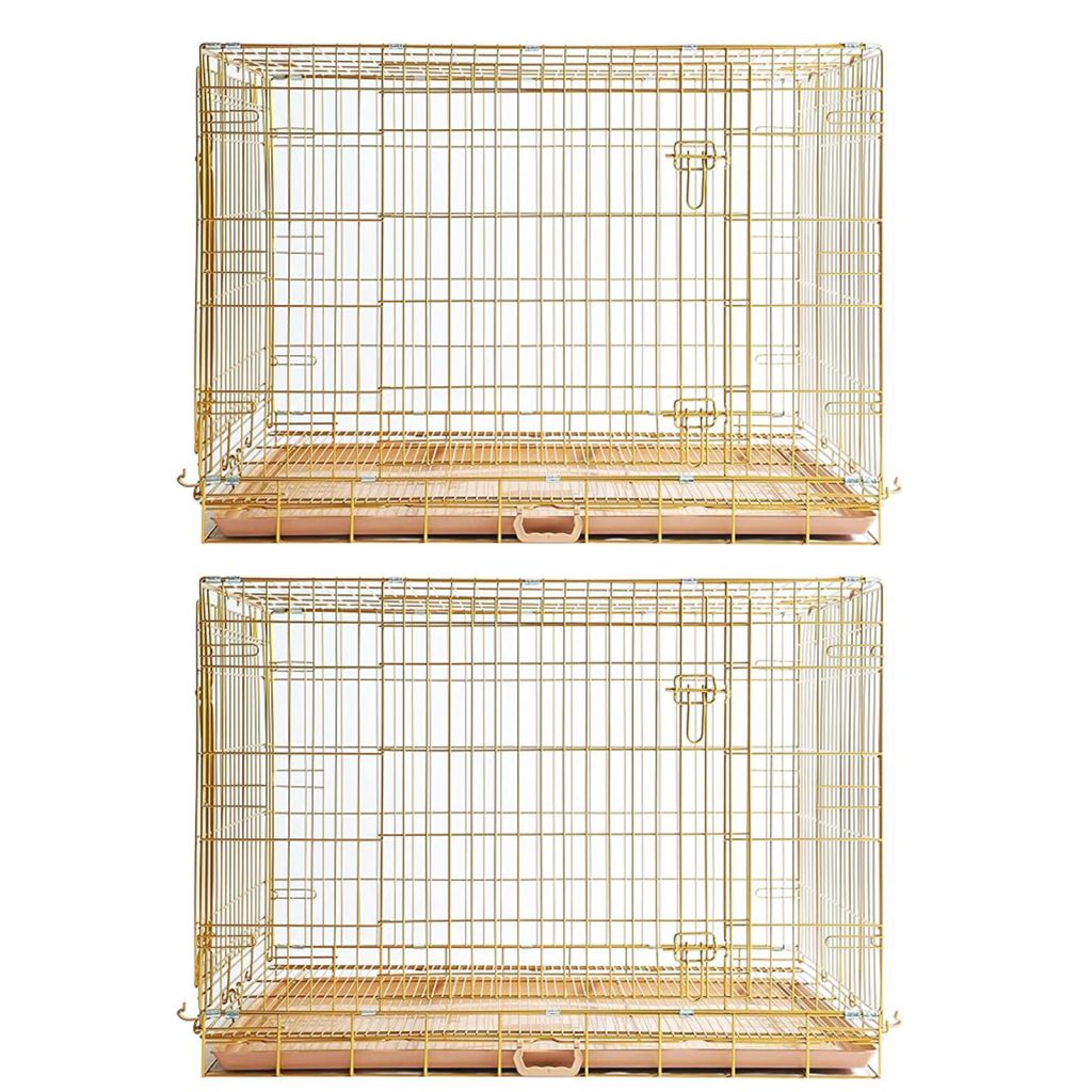 24-42" Collapsible Copper Gold crate