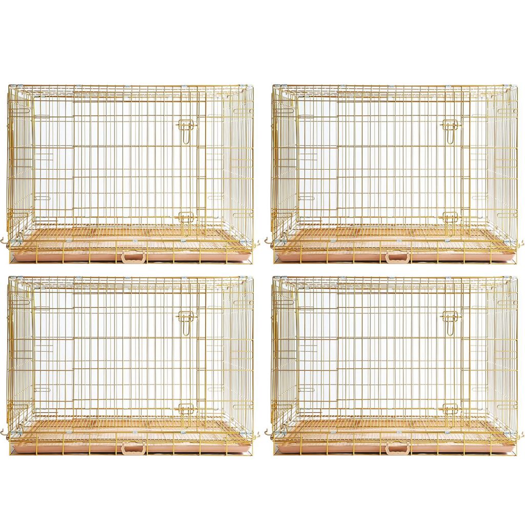 24-42" Collapsible Copper Gold crate