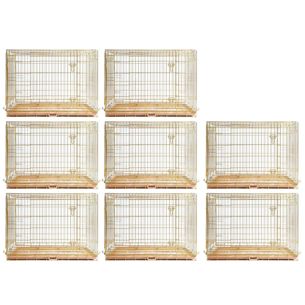 24-42" Collapsible Copper Gold crate