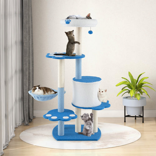 54 Inches Modern Cat Tower