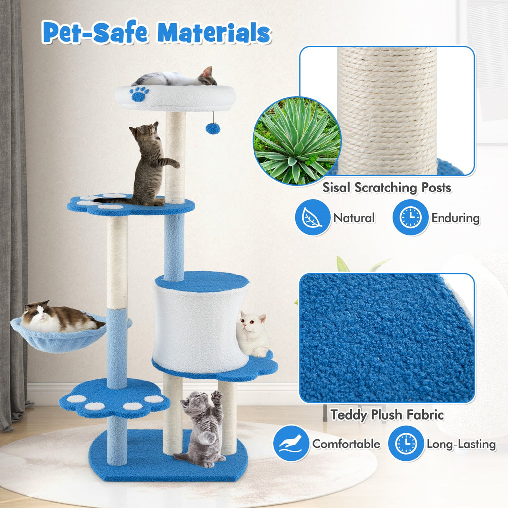 54 Inches Modern Cat Tower