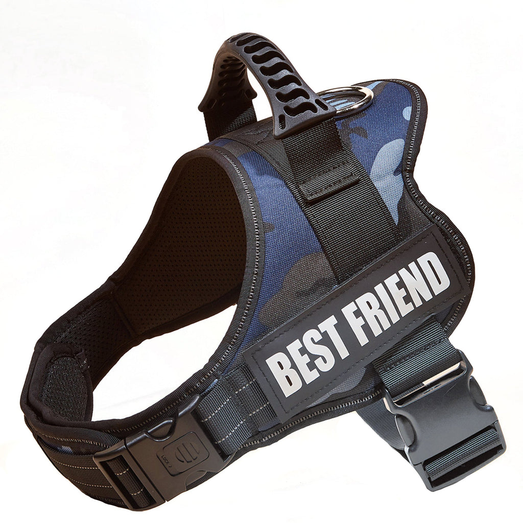 Reflective Night Safety Dog Vest | Camouflage Nylon Dog Jacket