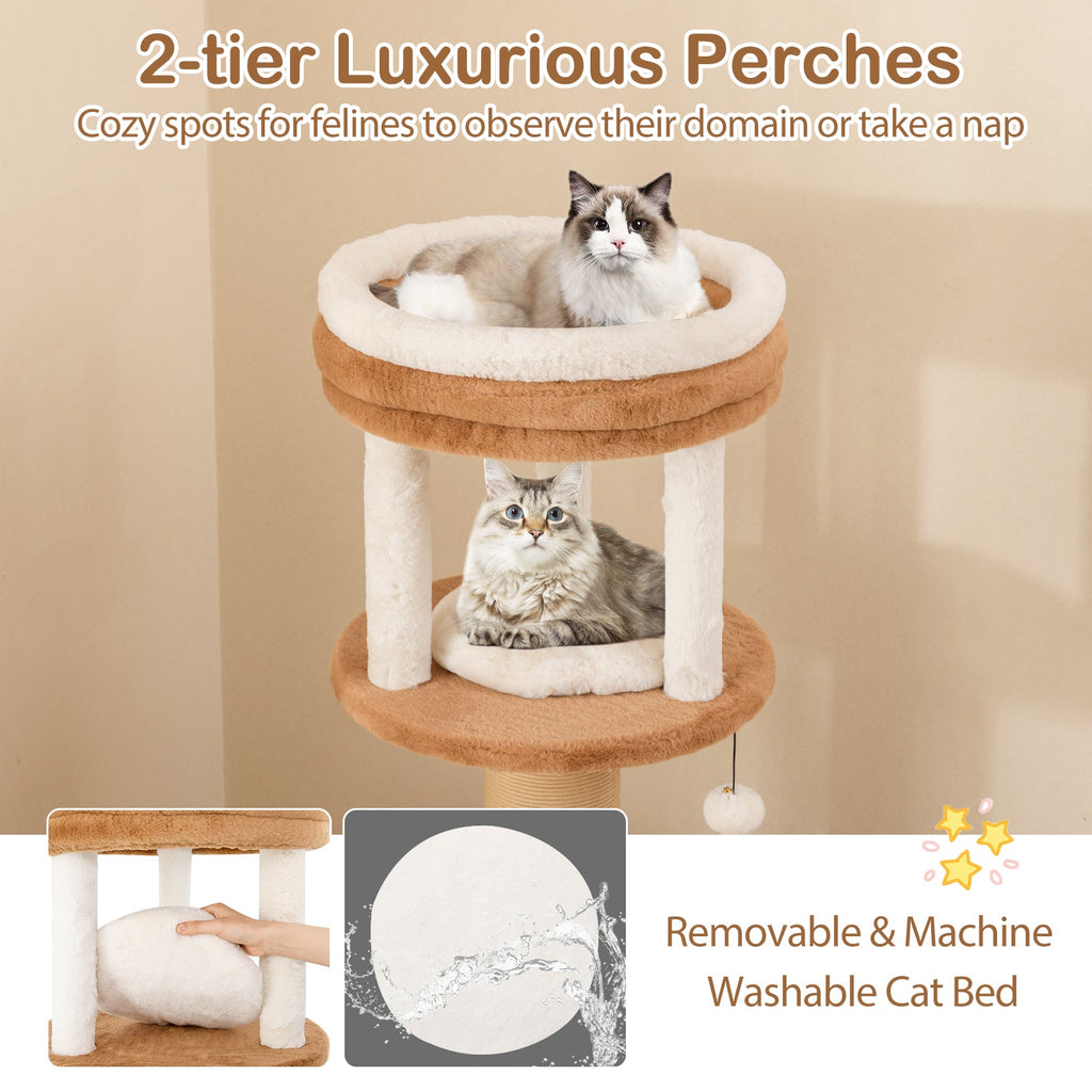 65 Inches Cat Tower
