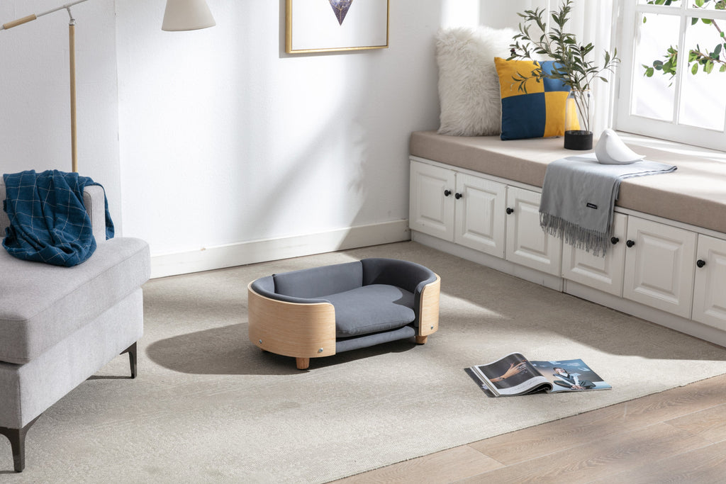 Scandinavian style Elevated Bed, Small Size
