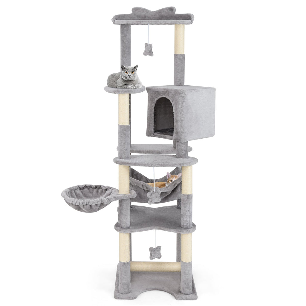 69 Inch Multi-level Cat Tree