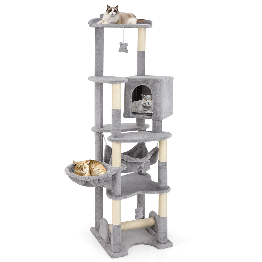 69 Inch Multi-level Cat Tree