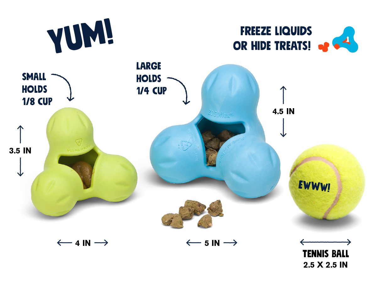 Tux Treat-Dispensing Dog Toy | Tough Chew with Hidden Treat Pocket – West Paw