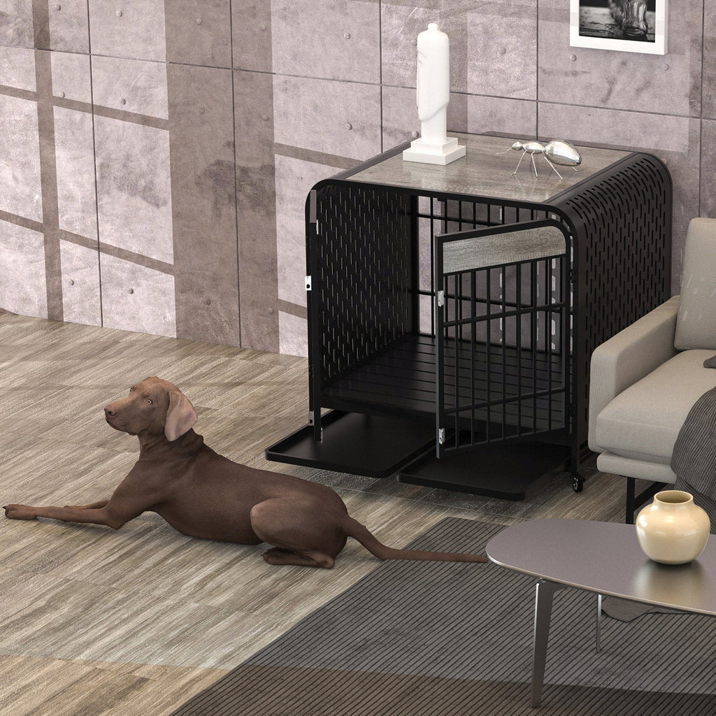 42-Inch Wood Dog Crate