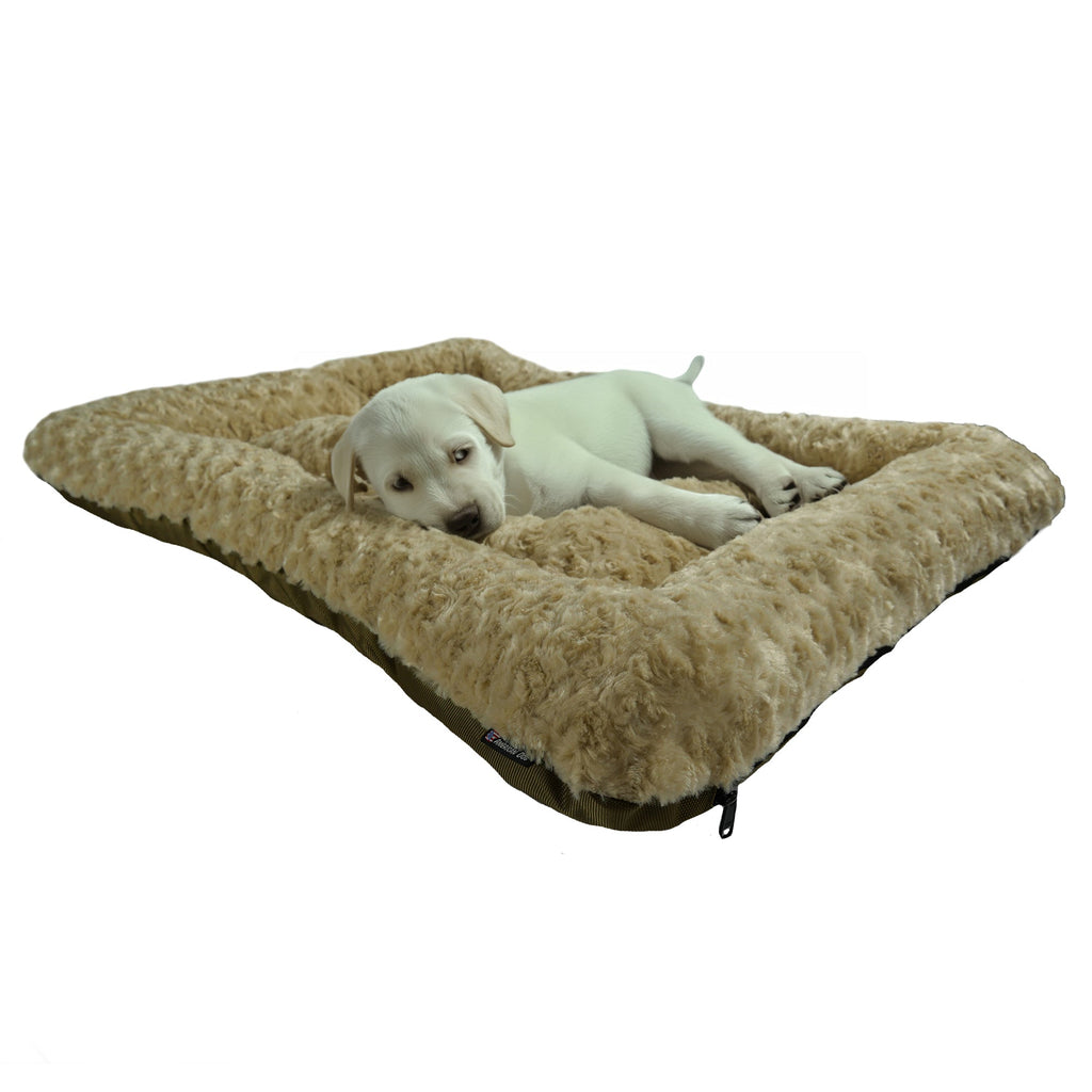 American made Rectangle Bolstered Furvana™ 'Cloud'