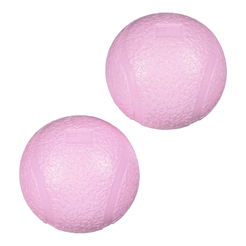 Boundr Small Dog Ball 2-Pack | Bouncy Fetch Toy, Bubblegum – West Paw
