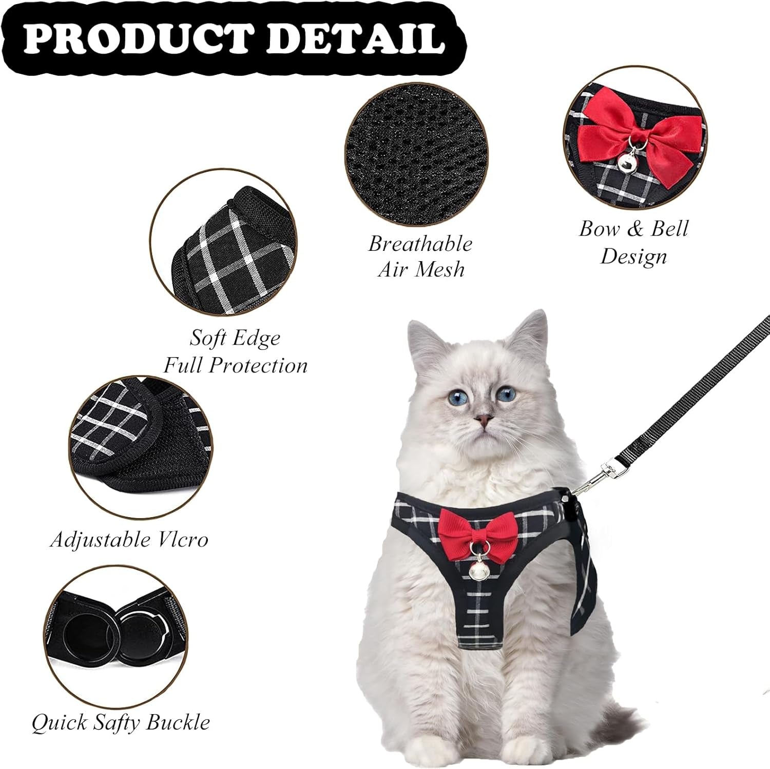 Cat Harness & Leash Set