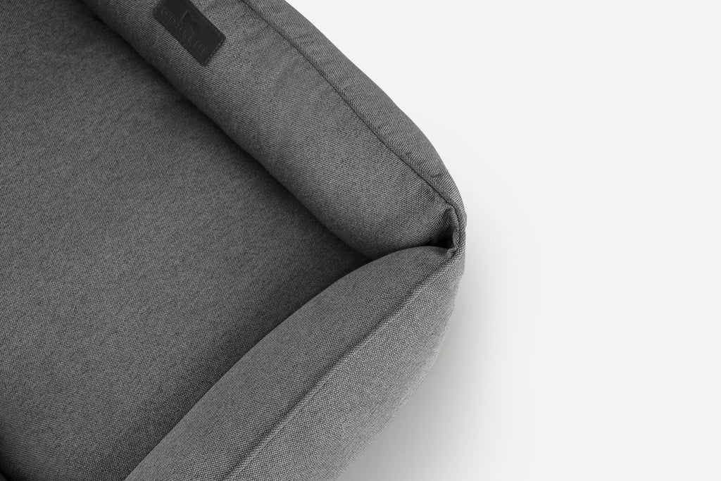 Chester & Lee | Cotton Sleeper Pet Bed in Gray