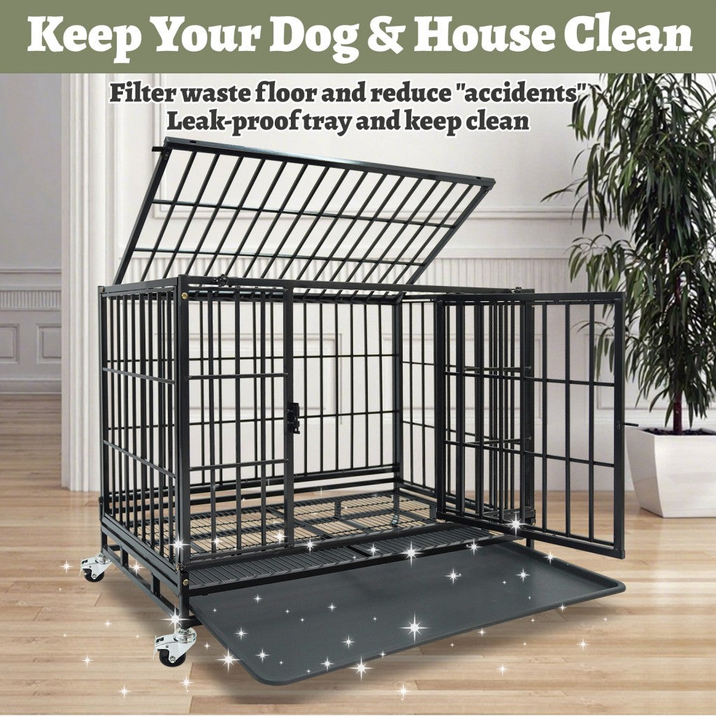 37" Stackable Heavy Duty Kennel