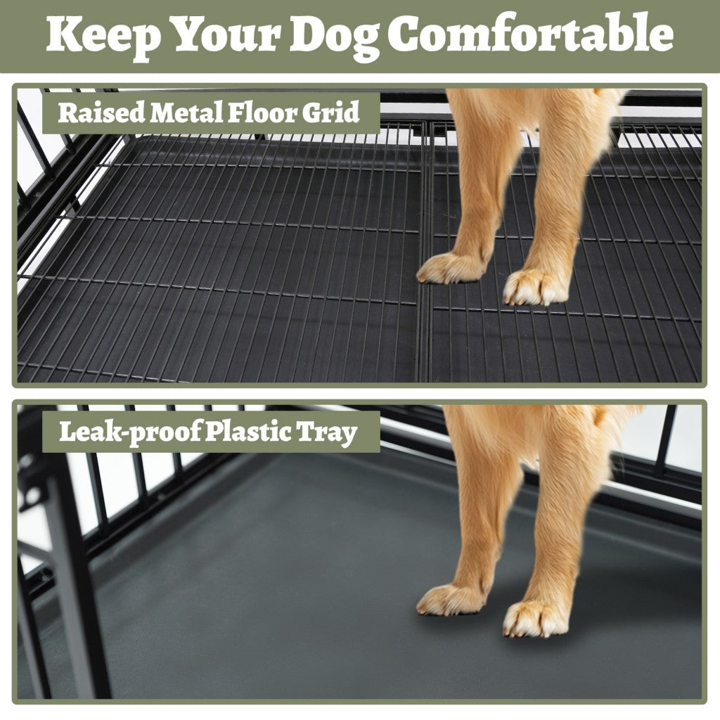 37" Stackable Heavy Duty Kennel