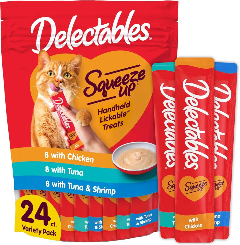 Delectables Squeeze Up Cat Treats